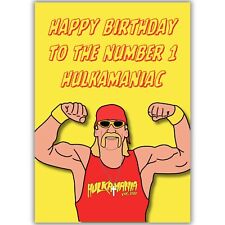 Hulk Hogan Birthday Card WWE