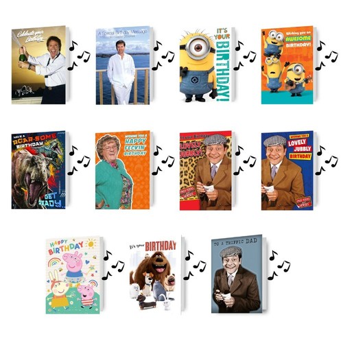 Birthday sound card happy - birthday, |