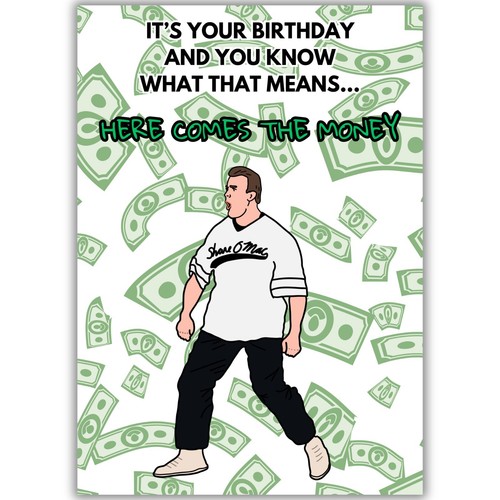 Funny birthday card shane - birthday,