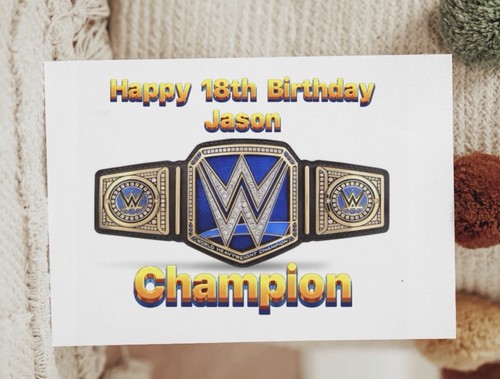 Wwe world championship - world, blue