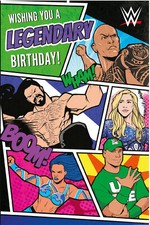 WWE Legendary Birthday Card