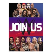WWE Wrestling Invitation Card