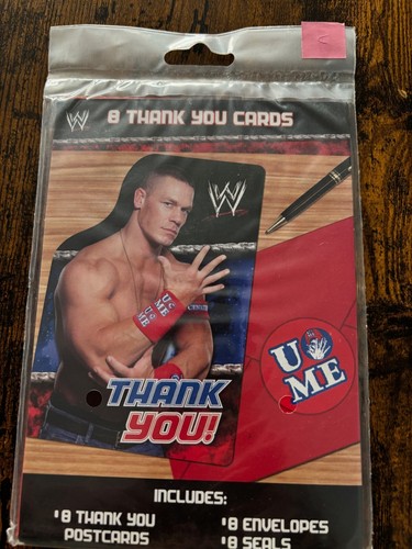 Wwe wrestling thank you - wrestling, cards