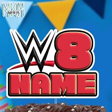 WWE WRESTLING Birthday Cake