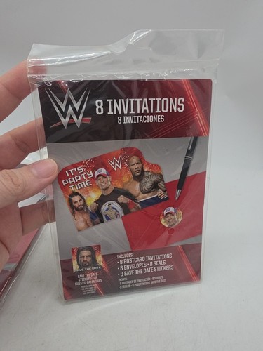 Wwe wrestling bash - bash, invitations