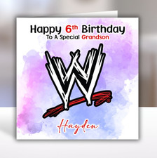 WWE Wrestling Personalised