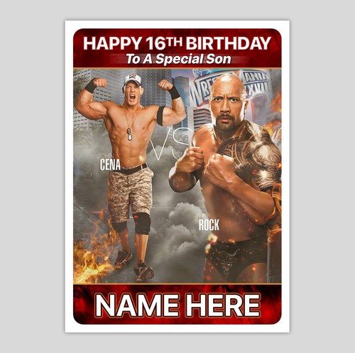 Wwe john cena the - cena, rock