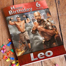 WRESTLING CENA ROCK WWE