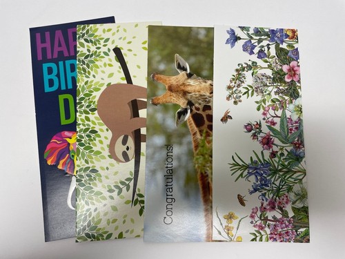 Wwf greeting cards lot 4 - cards,