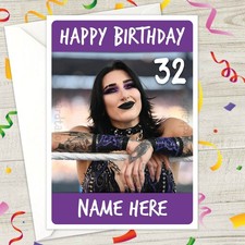 WWE RHEA RIPLEY Personalised