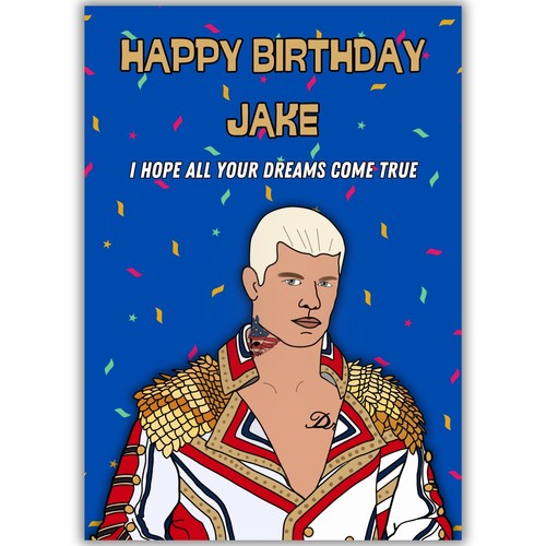 Cody rhodes custom birthday - cody,
