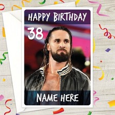 WWE SETH ROLLINS Personalised