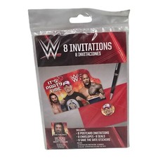 WWE Wrestling Bash Invitations