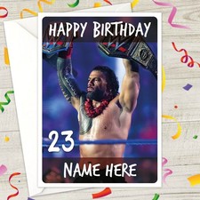 WWE ROMAN REIGNS Personalised