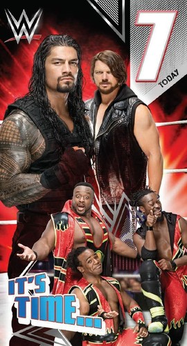 Wrestling birthday card age - wrestling,